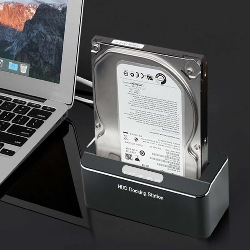 Алюминиевый сплав инструмент бесплатно USB 3 0/2 0 для SATA 2 5/3 5 дюймов жесткий диск Док