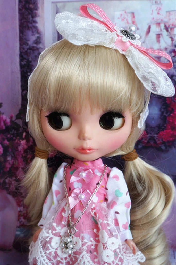 [Wamami] 1 шт. 92 # платье ручной работы в виде РОЗОВОГО СЕРДЦА для куклы Pullip | Игрушки и