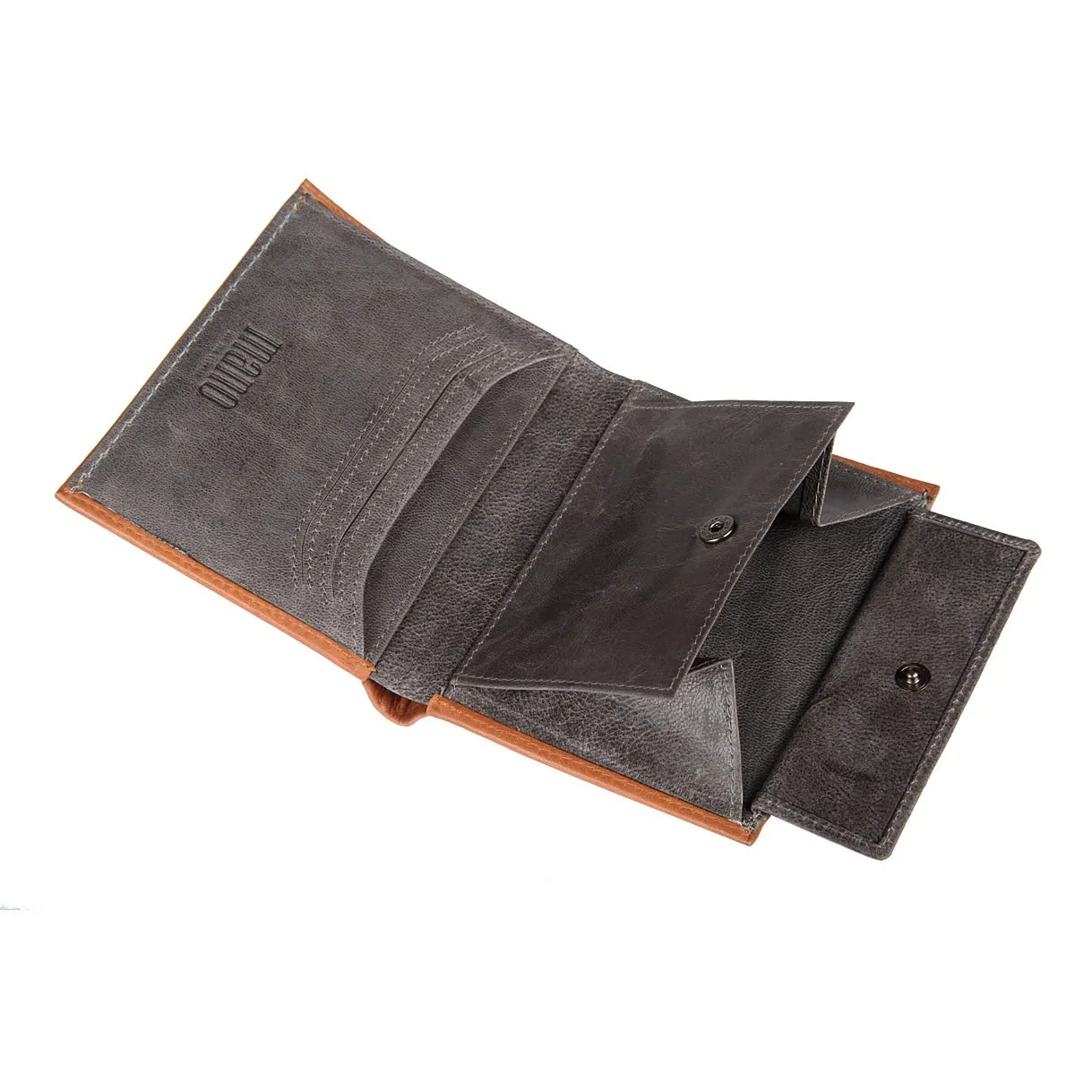 Портмоне Mano 20300 camel/gray | Багаж и сумки