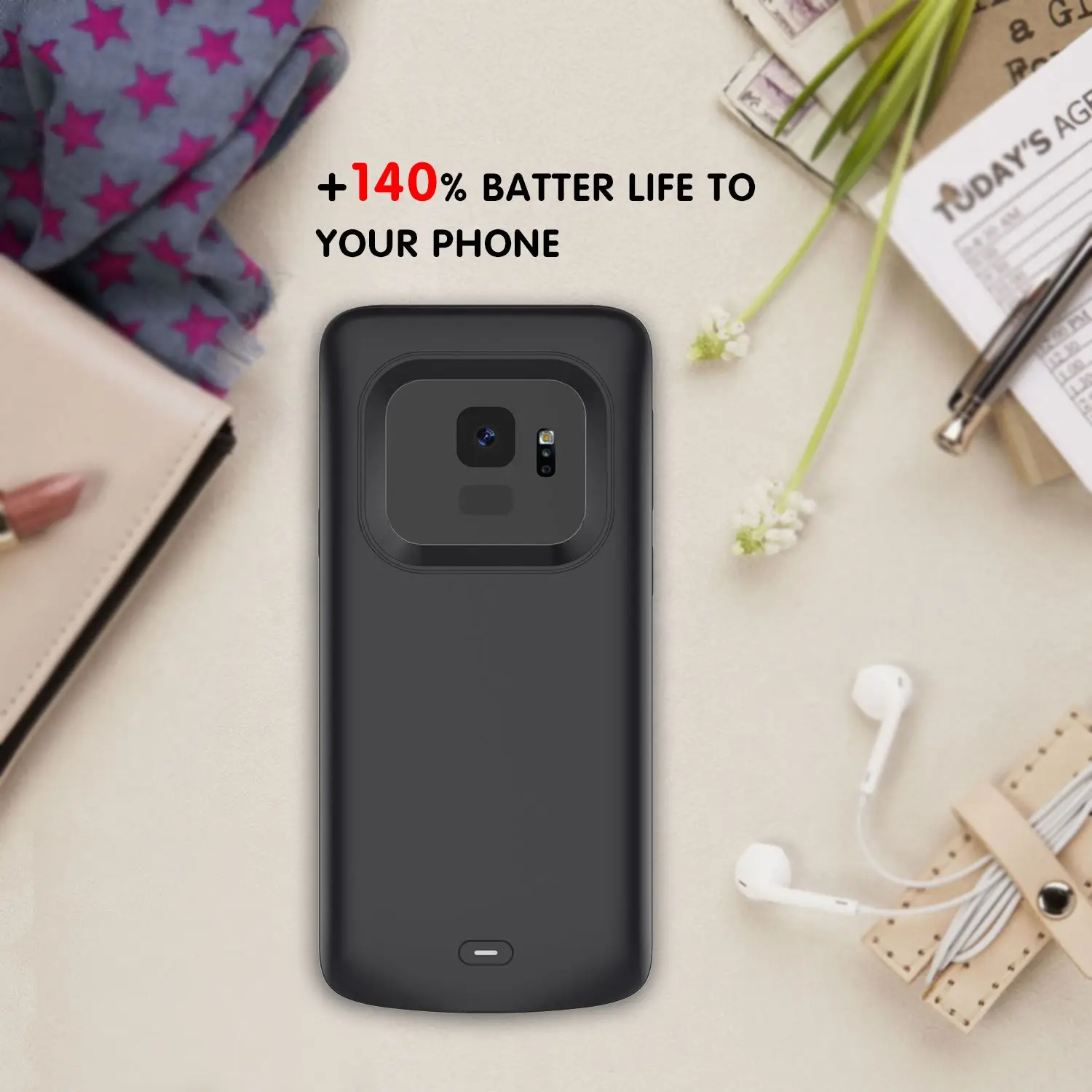 Чехол аккумулятор для Samsung Galaxy S9 4700 мАч|Чехлы с аккумулятором| |