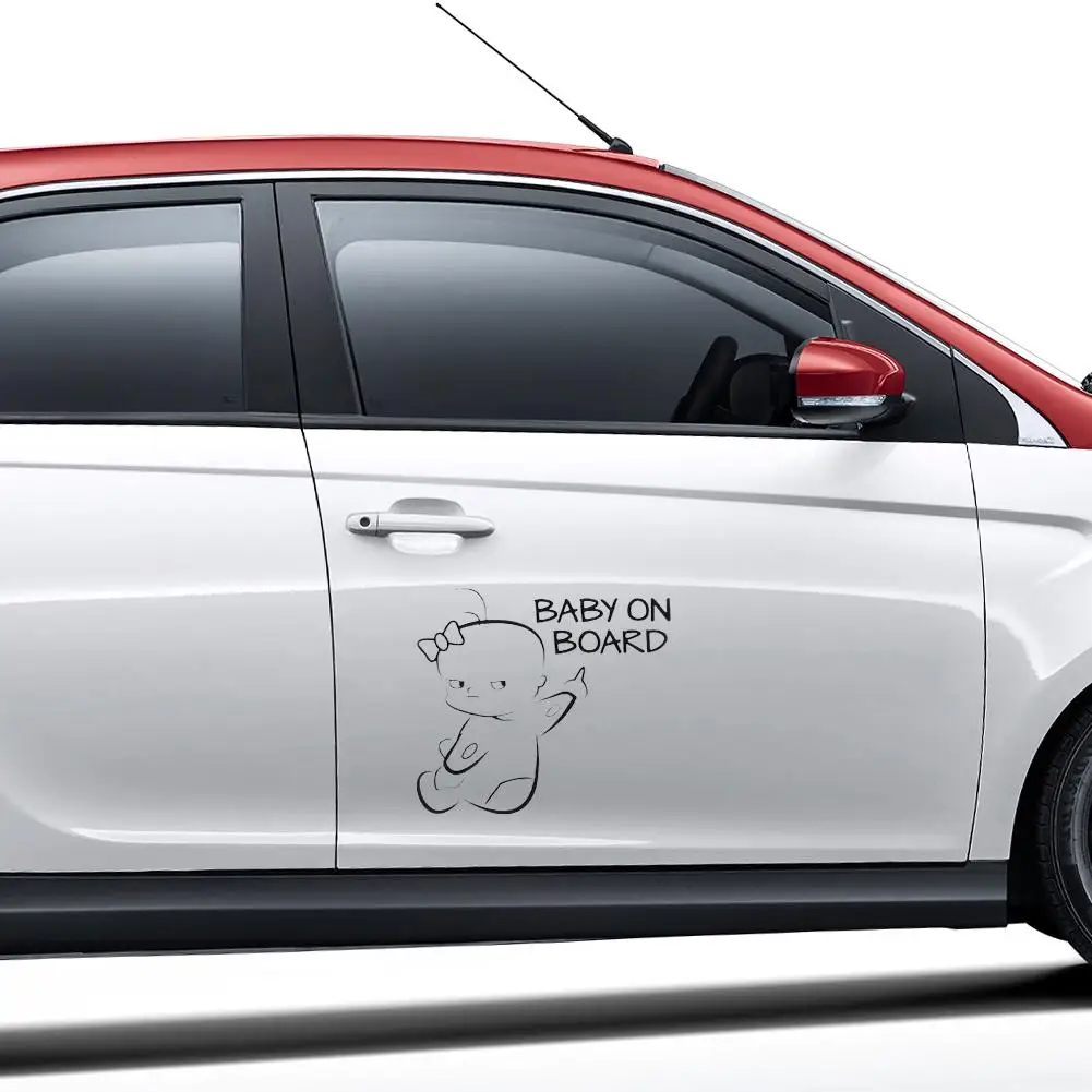 Ребенок на борту автомобиля наклейки Предупреждение Наклейка|Наклейки