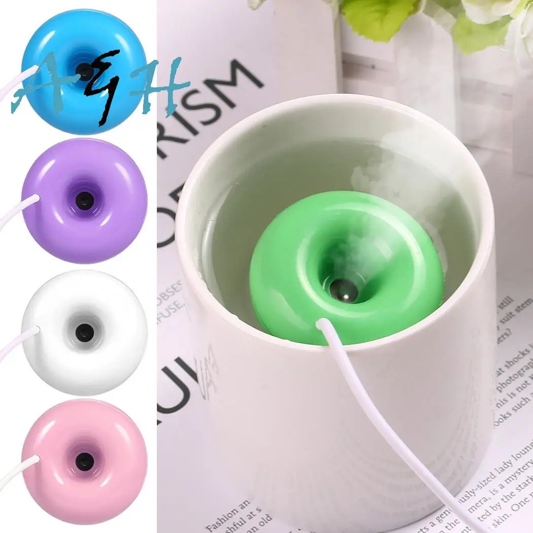 Горячая продажа USB офисный Настольный Пончик Увлажнитель воздуха паровой