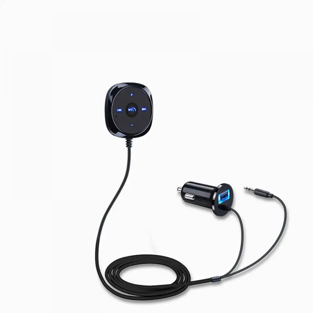 Bluetooth Aux беспроводной автомобильный комплект музыкальный приемник мм 3 5 адаптер