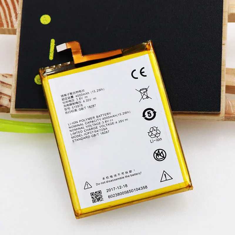 Аккумулятор 4000 мАч для смартфона ZTE Q519T Blade X3 D2 A452 с инструментами|battery for zte|battery