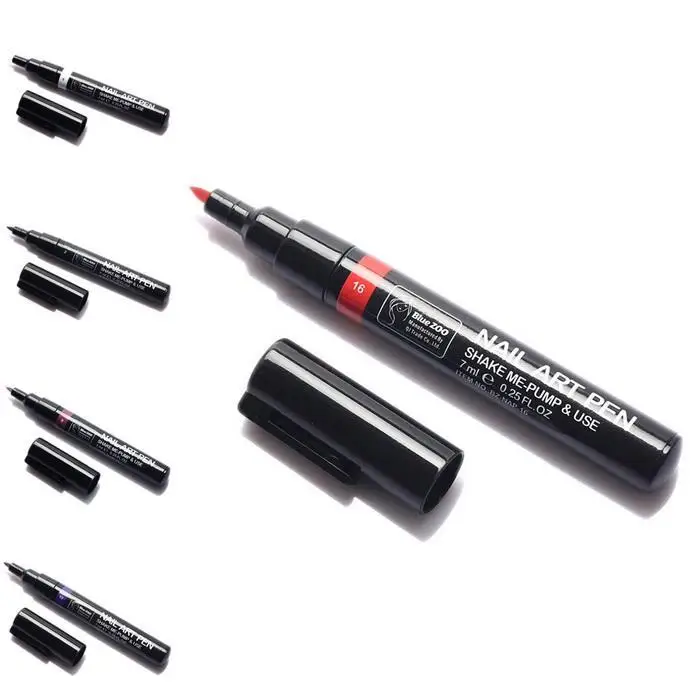 Professioinal 3D Nail Art Polish Pen Gel Painting Drawing DIY Manicure Tools | Красота и здоровье