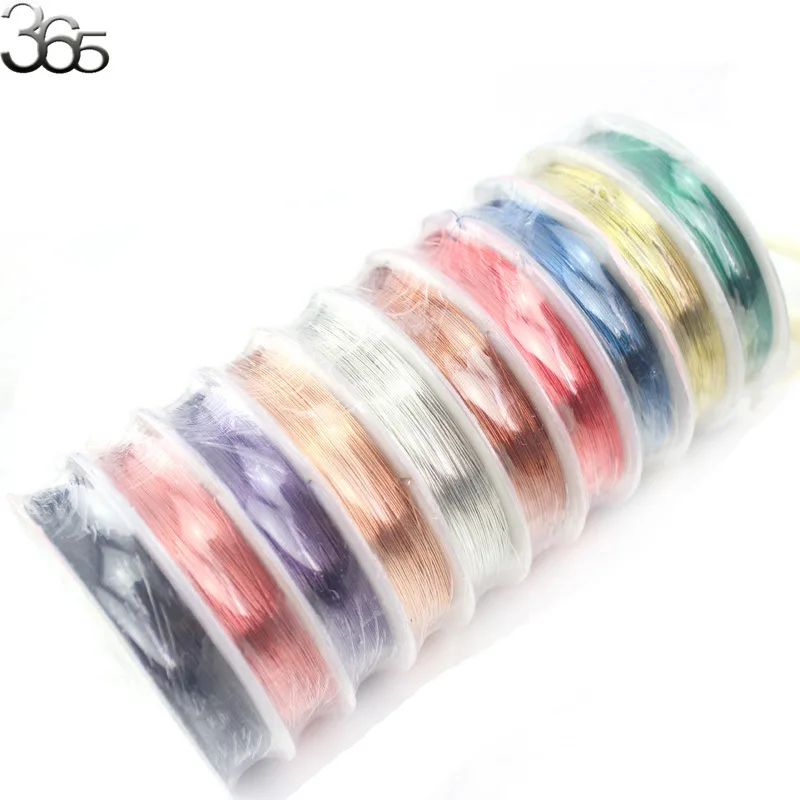Free Shipping More Colors 20meters Wholesale Lot Jewelry Making Findings Beading Artistic Lead Cooper Wire 0.3mm|wire 0.3mm|cooper wirejewelry making