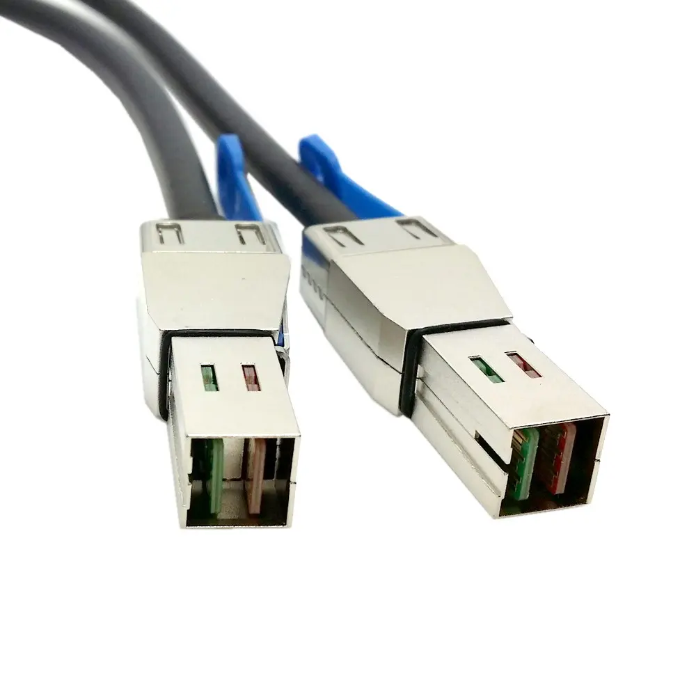 

CY NGFF 50cm 12Gbps External Mini SAS HD SFF-8644 to Mini SAS High Density HD SFF-8644 Data Server Raid Cable