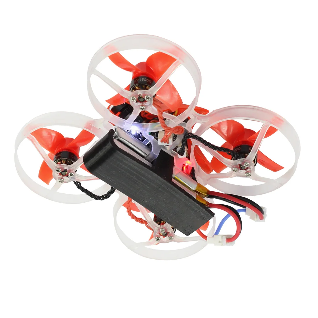 Гоночный Дрон 75 мм V2 Crazybee F4 Pro OSD 2S FPV Caddx EOS2 1200TVL Mini Camera 25/200mW VTX RTF BNF запасные части |