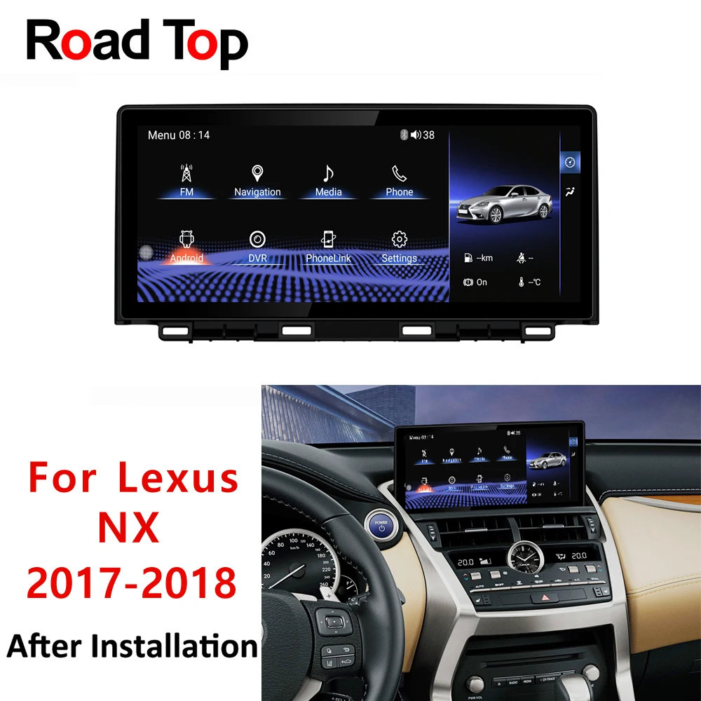 10 25 &quotAndroid 6 0 дисплей для Lexus NX NX200t NX300h 2017-2018 Автомобильный мультимедийный монитор
