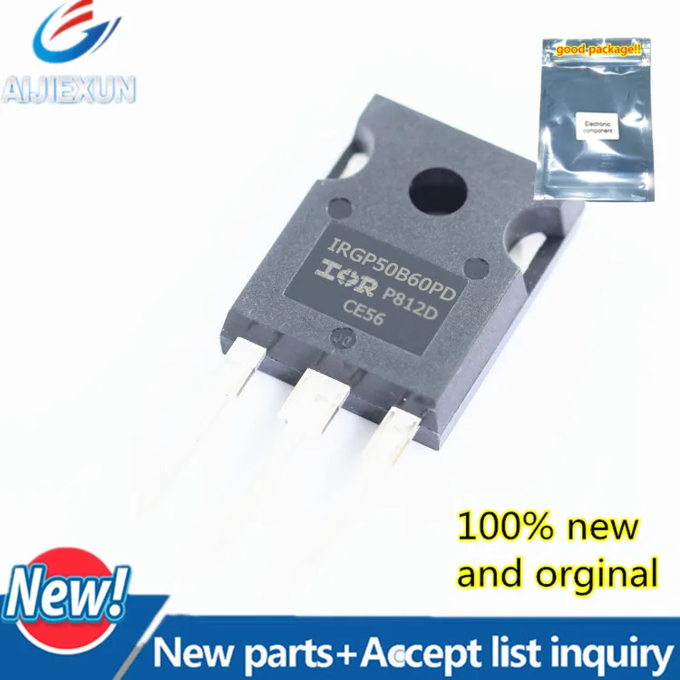 

2 шт., 100% Новый оригинальный IRGP50B60PDPBF IRGP50B60PD TO-247 WARP2 серии IGBT с ультрабыстрым мягким восстановительным диодом в наличии