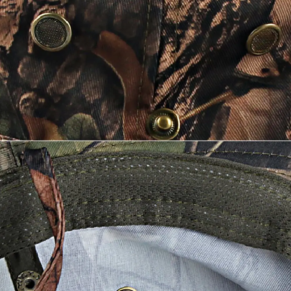 Рыболовная шляпа камуфляжная бейсболка кепка УФ-защита козырек Крышка Военный