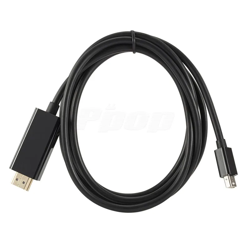 Преобразователь Mini DP-HDMI-compat DisplayPort кабели 1 8 м штекер-штекер Thunderbolt 2 Для iMac MacBook Pro