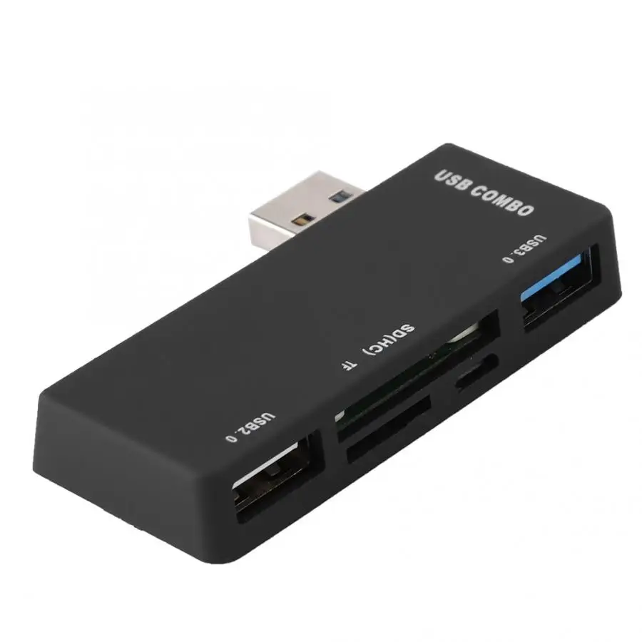 Usb кардридер USB 3 0/2 0 TF/SD комбинированный концентратор адаптер для Microsoft Surface Pro 3/4 12