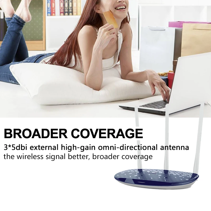 Wi-Fi роутер tp link беспроводной с поддержкой Adsl 450 Мбит/с 3 сетевой ретранслятор |