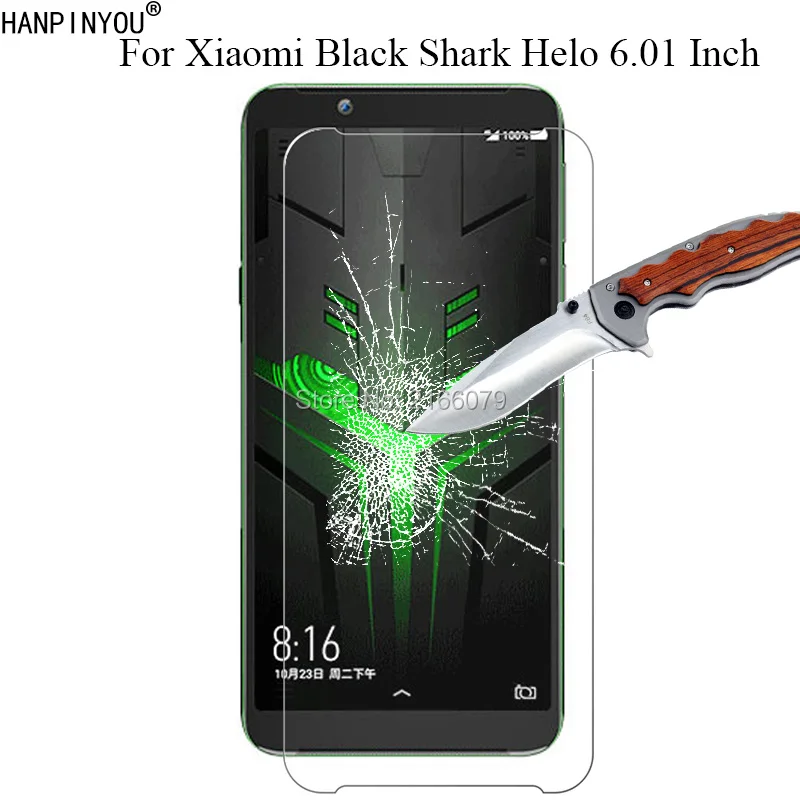 1 шт/2 шт 9H 2.5D Закаленное стекло протектор экрана для Xiaomi Black Shark Helo 6 01 &quotЗащитная