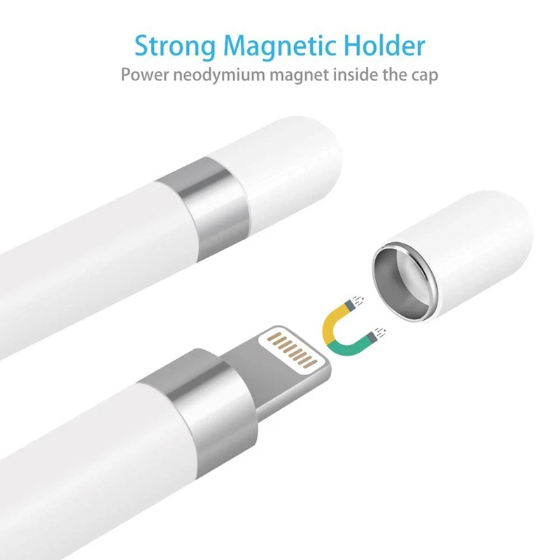 Новинка Магнитная Крышка для Apple Pencil магнитная сменная Защитная крышка iPad Pro