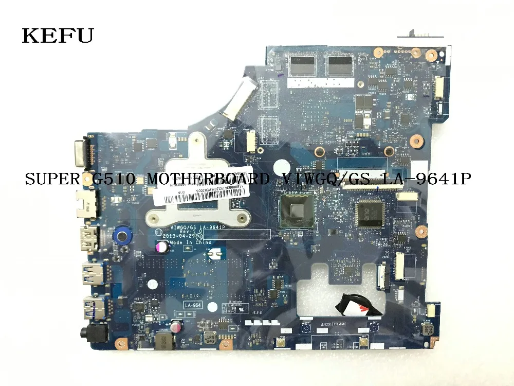 Материнская плата G510 материнская для ноутбука Lenovo VIWGQ/GS LA 9641P|Материнские платы| |