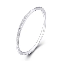 women bracelets stainless steel luxury ladies crystal charm bangles wedding jewelry