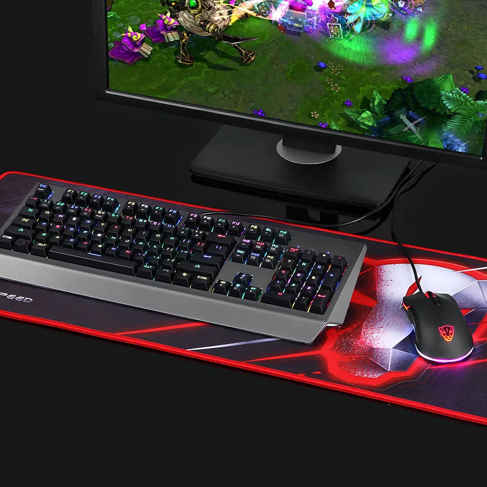 MOTOSPEED CK99 RGB механическая клавиатура анти-призрак 12 световых эффектов Outem/вишневый