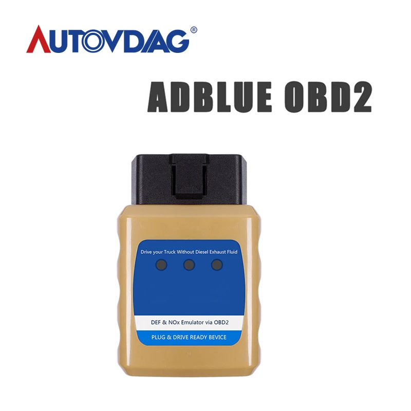 Эмулятор Adblue AdblueOBD2 для дизельных грузовиков сканер тяжелых двигателей OBD2 разъем