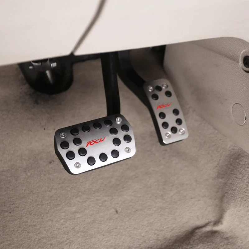 1 комплект автомобильная внутренняя педаль акселератора из алюминиевого сплава