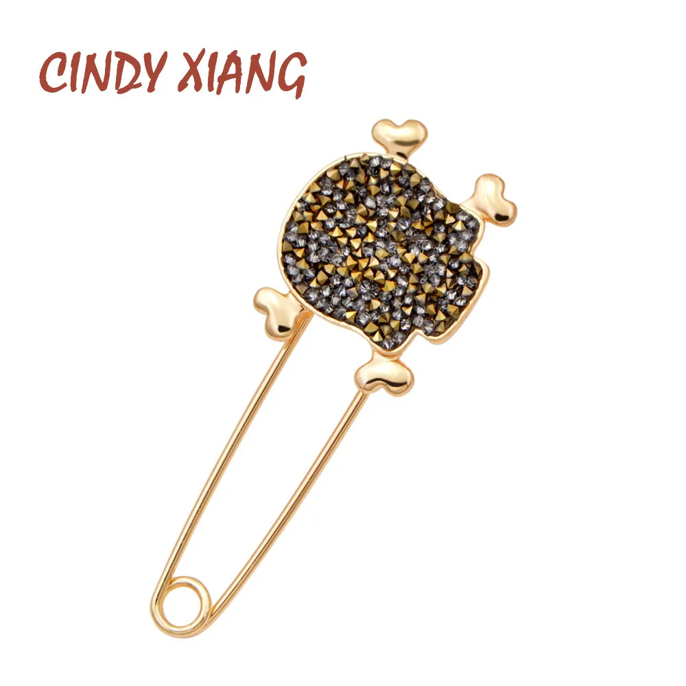 Женская Брошь каркас CINDY XIANG брошь с инкрустацией|Броши| |