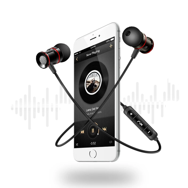 Bluetooth наушники спортивные Беспроводные с Handsfree Microphpone для huawei Xiaomi samsung |