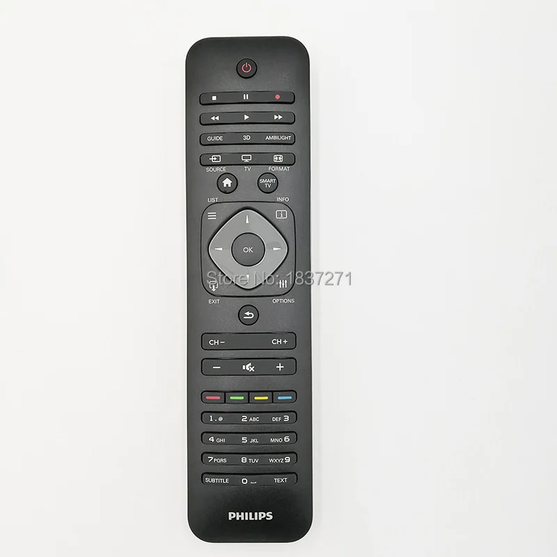 

Оригинальный пульт дистанционного управления YKF315-Z01 для philips 46/55PDL8908 60PFL8708S 55/47PFL7108 42PFL7108 55PFL7008 47PFL7008 ЖК-телевизор