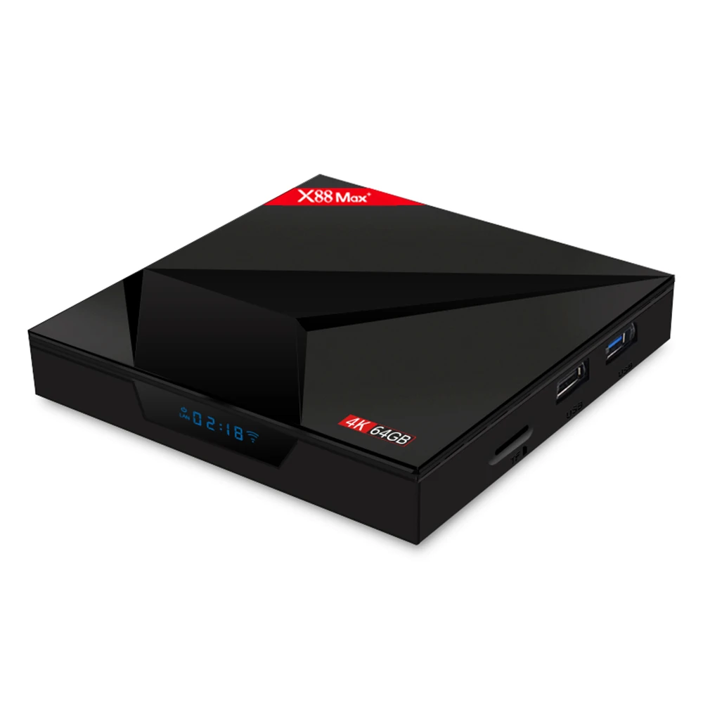 X88 MAX + RK3328 4 K HD ТВ коробка ГБ/64 ГБ Smart медиаплеер для Android 8 1 | Электроника