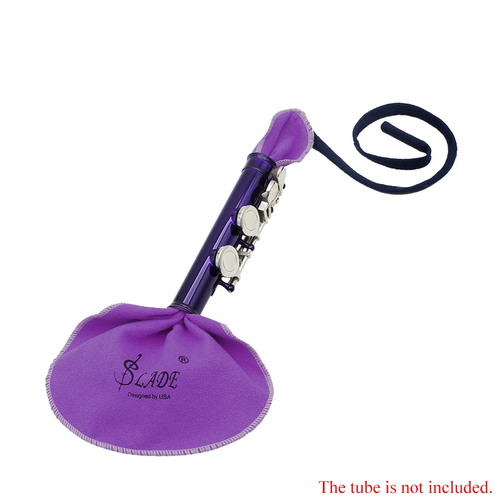 Кларнет пикколо флейта Sax Saxphone чистящая ткань для внутренней трубки высокое
