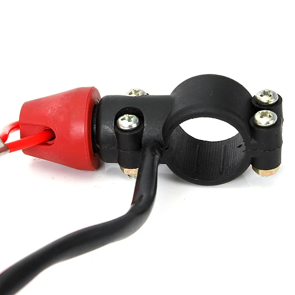 1 шт. DC 12V универсальный мотоцикл QUAD ATV ДВИГАТЕЛЬ стоп закрытый трос Kill