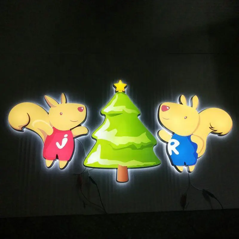 

Custom china light up 3d led mini acrylic advertising letters
