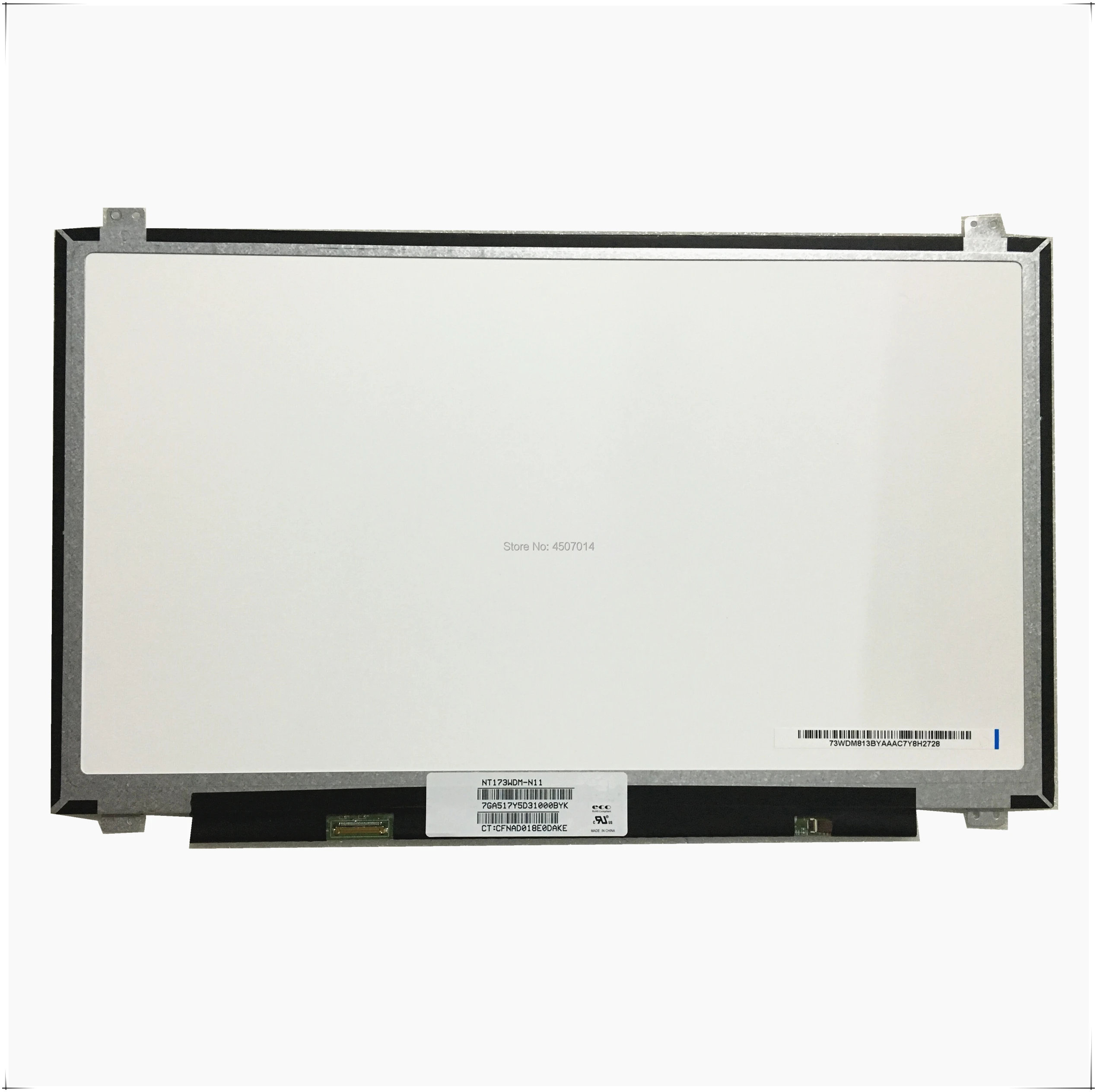 

Free shipping NT173WDM-N11 NT173WDM N11 N21 B173RTN02.0 B173RTN02.1 B173RTN02.2 Laptop Lcd Screen 1600*900 EDP 30 Pins