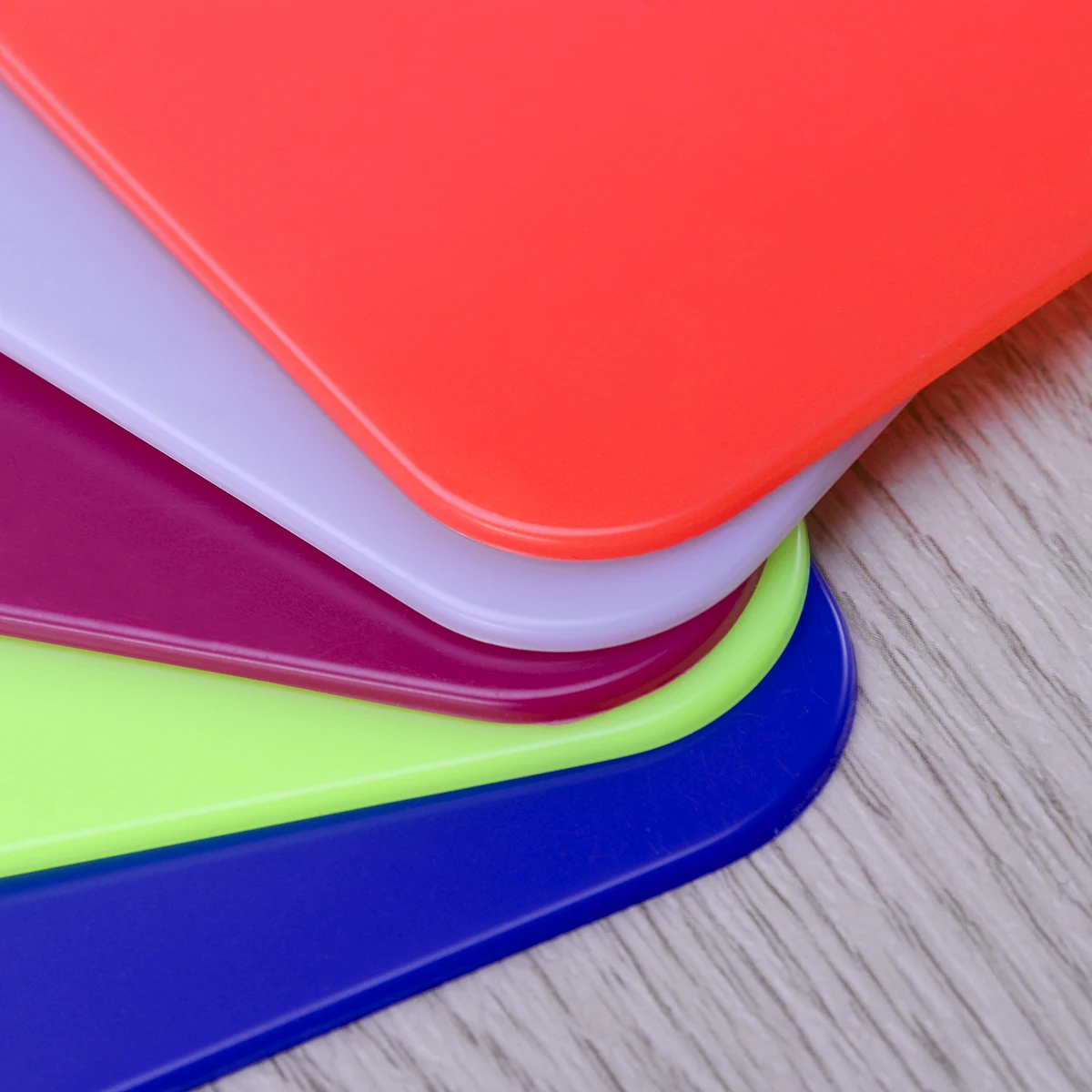 

5pcs Opaque Colorful Clip Board Plastic A4 Clipboards for Memo Paper Files Holding Home Office