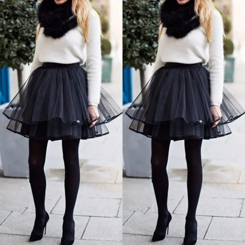 Новое модное повседневное бальное платье для женщин и девушек Тюлевая