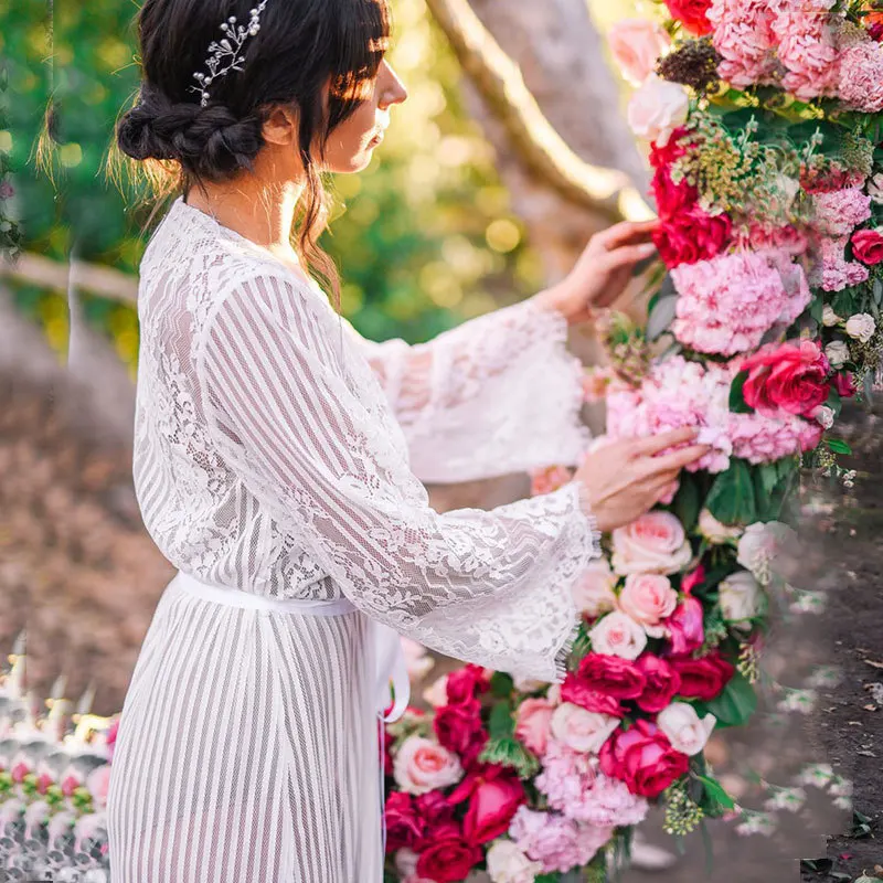 2019 женское сексуальное кружевное длинное пляжное платье шифоновые туники