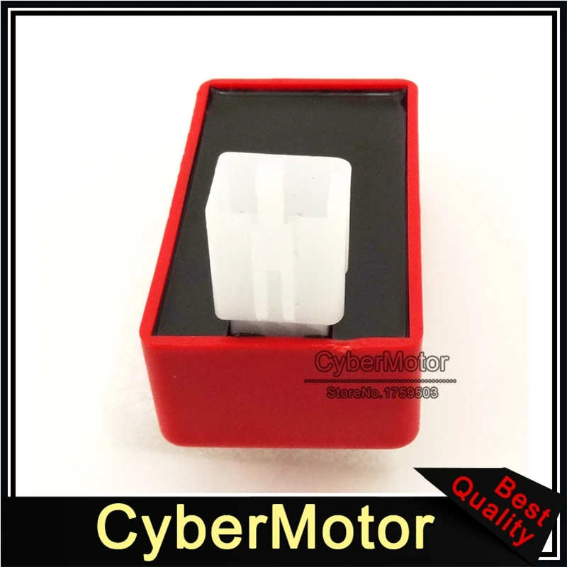 Мотоцикл Красный 5 Pin зажигания AC CDI Коробка для XR50 CRF50 50cc 70cc 90cc 110cc 125cc велосипед ямы