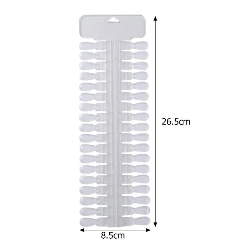 

36pcs Nail Art Color Display Shelf Color Card Detachable False Nail Tips Nail Art Display Board DIY Nail Manicure Tools