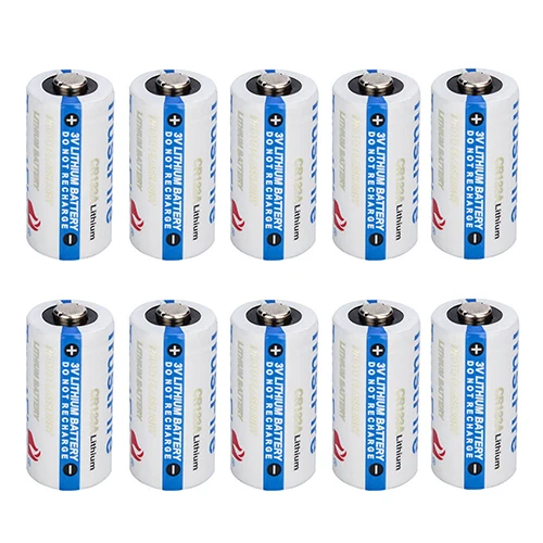 20x TrustFire CR123A 1400mAh батарея 3 0 V не перезаряжаемая литий ионная батарея|Батареи| |