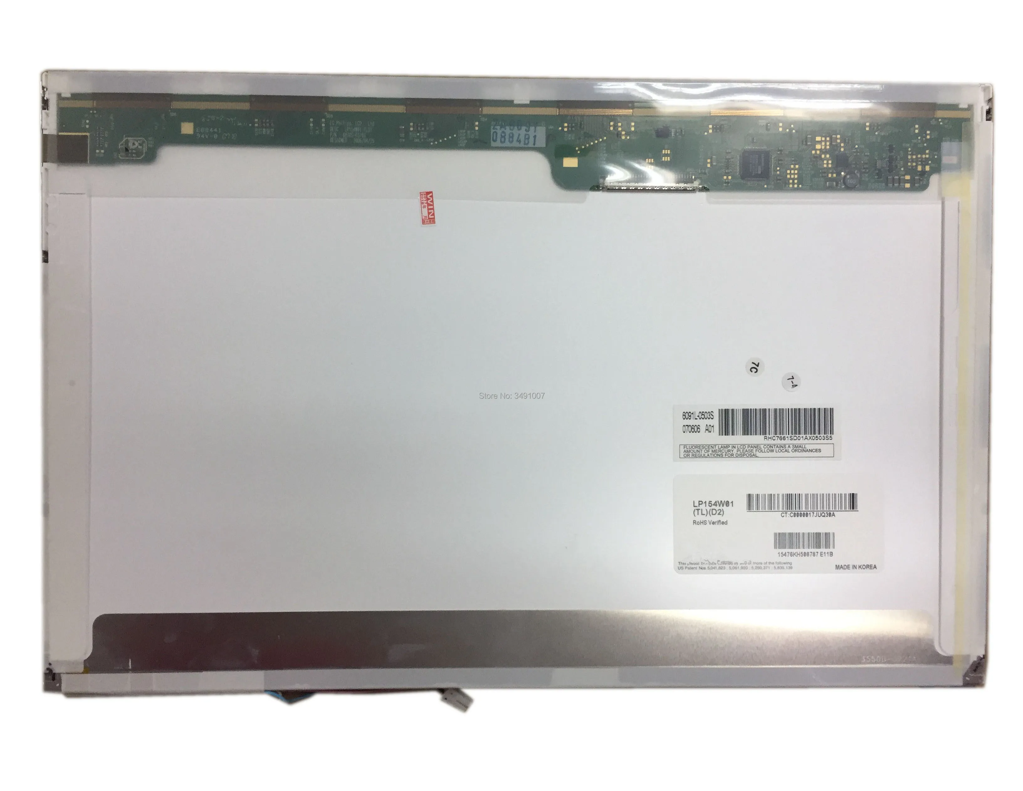 LP154W01 TLD2 P154WX4 TLC3 B154EW02 V.6 B154EW08 V.0 B154EW08 V.1 LP154WX3-TLC1 LTN154X3-L02 15.4 inch laptop lcd screen 30 pin