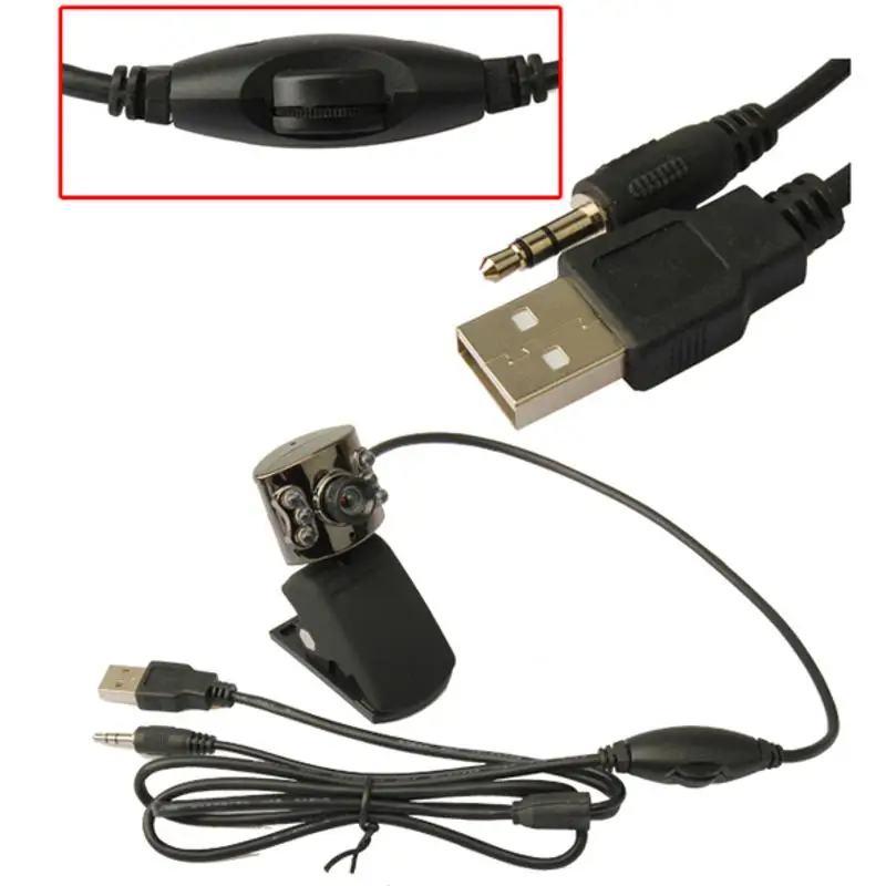USB 30 0 M 6 светодиодный веб камера с микрофоном для настольного ПК