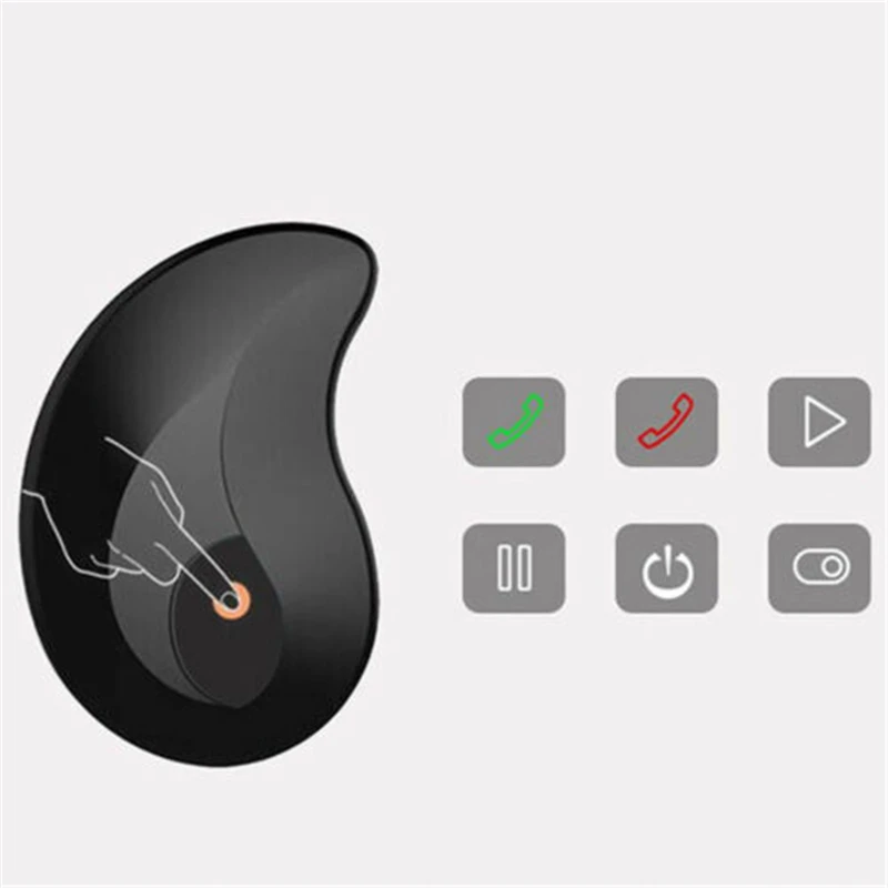 Миниатюрная беспроводная стерео гарнитура Bluetooth 4 1 ультралегкие дизайнерские