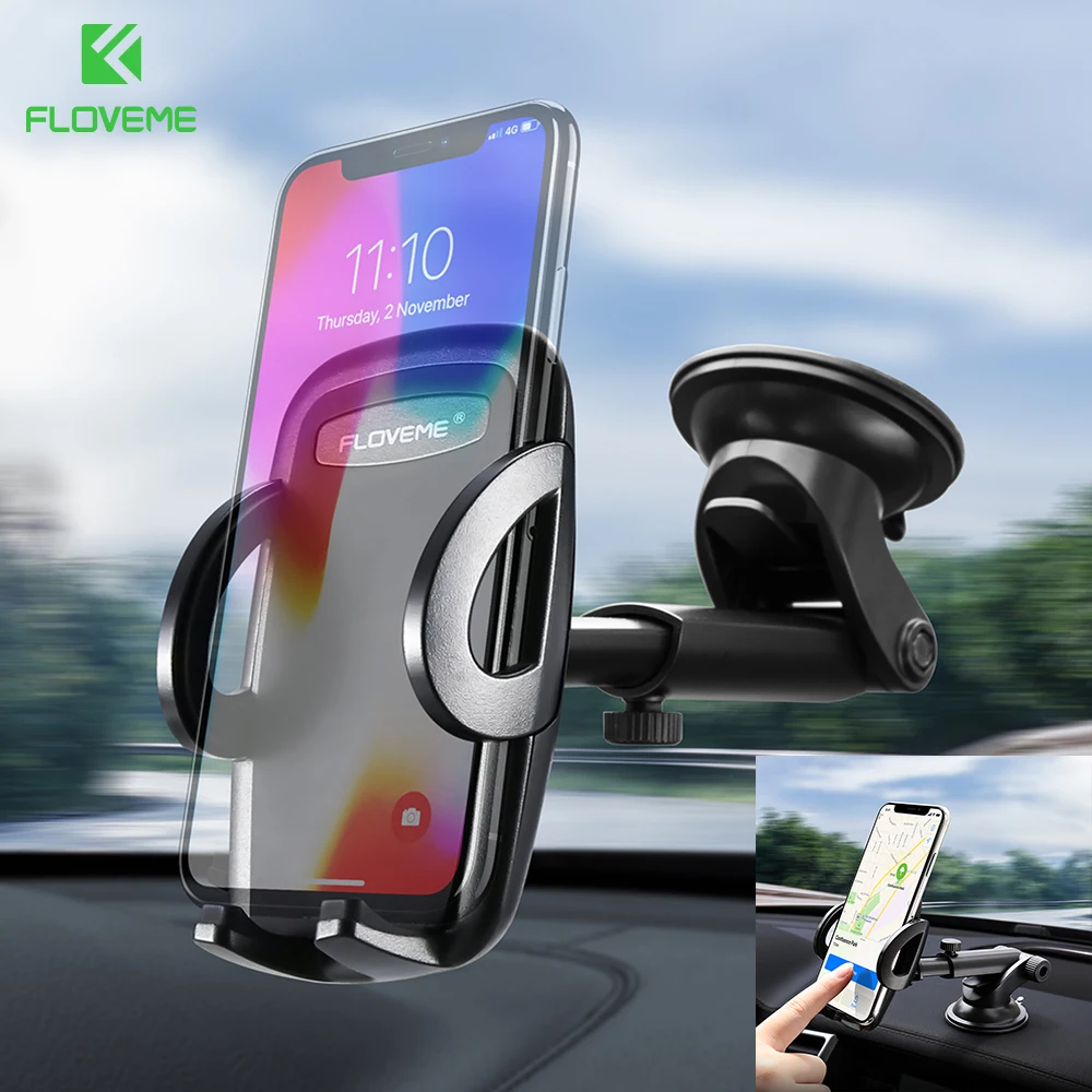 FLOVEME гибкий автомобильный держатель для телефона iPhone X XS XR Настольный Подставка