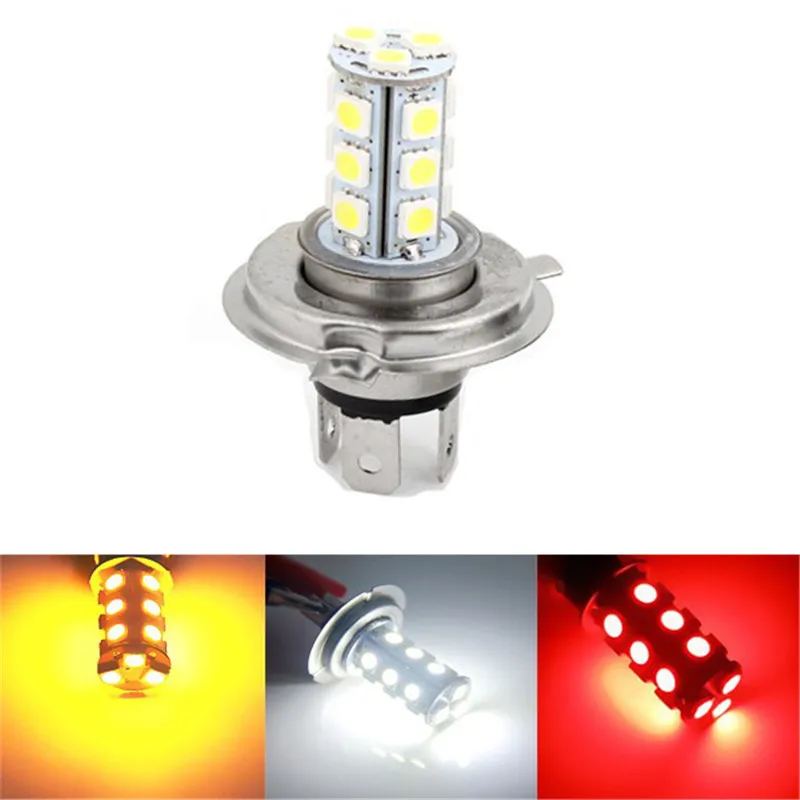 CLAITE DC 12 V 5 W H4 5050 SMD 18 светодиодный s Белый светодиод для автомобиля туман лампа