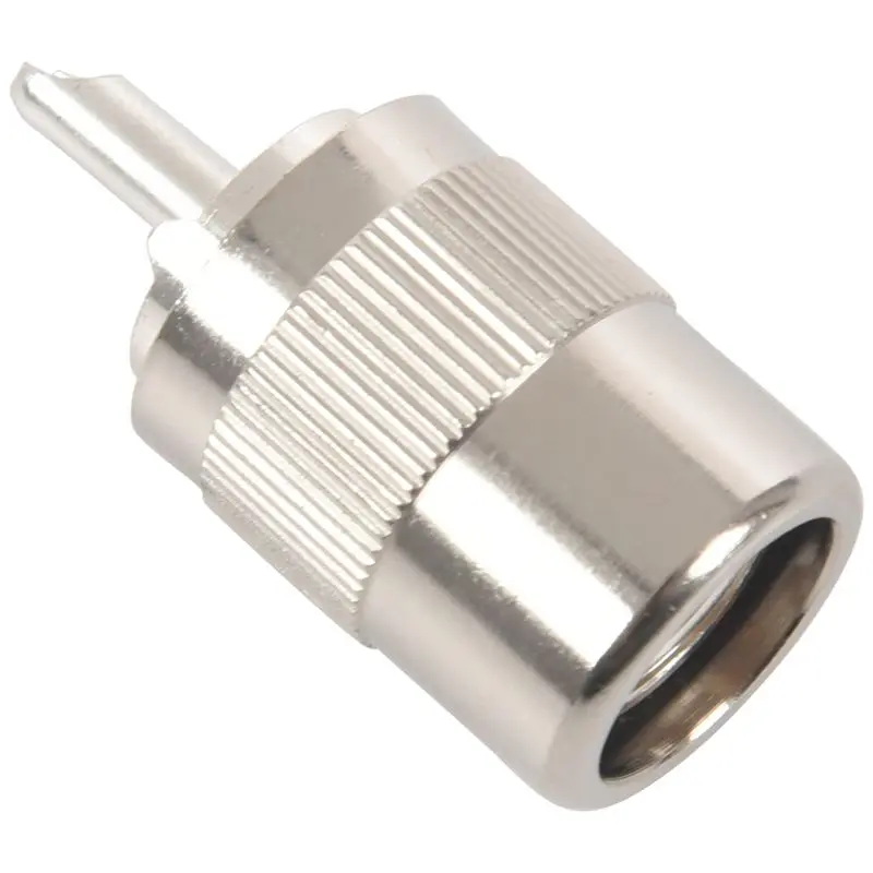 UHF PL259 SO239 мужской twist-on разъем RFC400 RG8 RF коаксиальный адаптер серебро | Обустройство