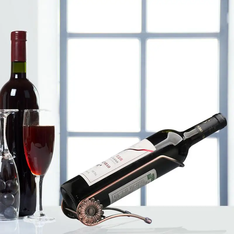 Новое красное вино стенд простой из кованого железа стеллаж для выставки товаров