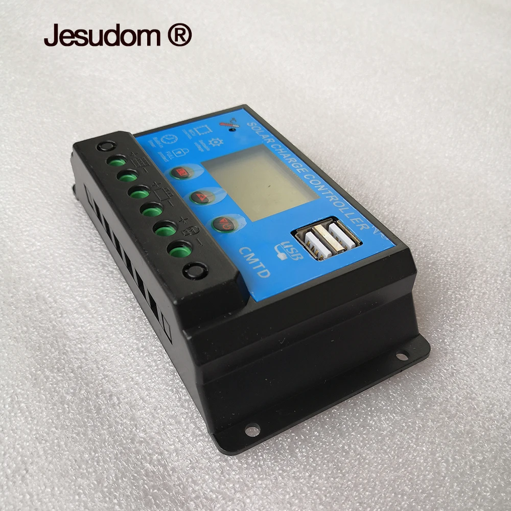 Хорошее качество! 20A10A 12V24V авто. Контроллеры солнечного зарядного устройства с ЖК