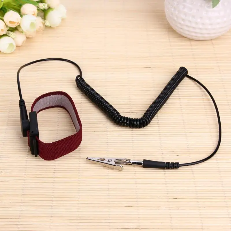 Кабель Антистатический ESD наручный ремешок наземная статическая полоса разряда 2