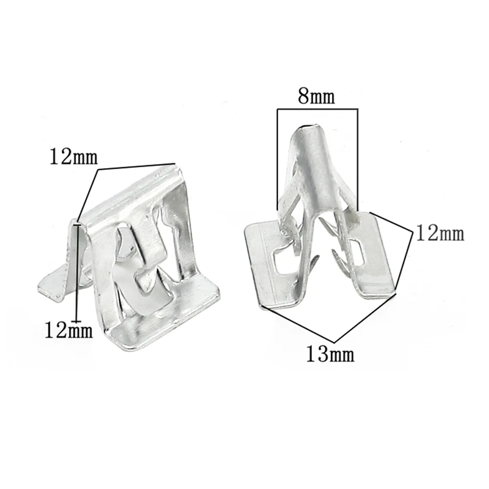 

YOSOLO 15Pcs Interior Trim Plate Fixed Iron Clip Buckle Car Dashboards DVD Universal Car Fasteners Auto accessories