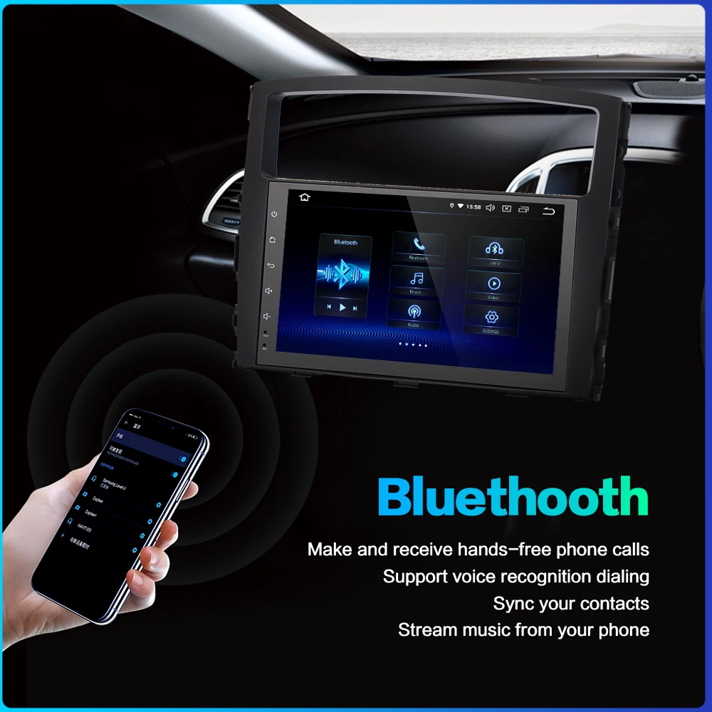 Dasaita 9 &quotIPS Автомобильный мультимедийный плеер Android 0 для Mitsubishi Pajero V97 V93 2006 2007 2008 2009
